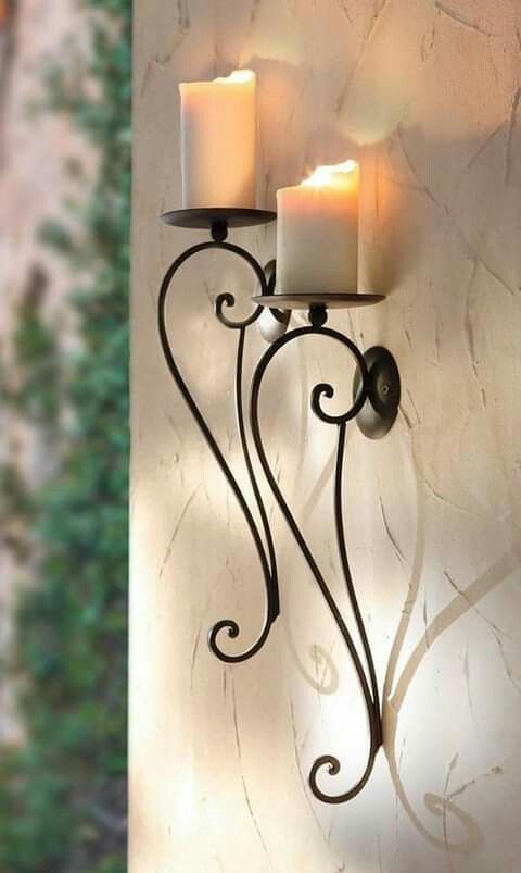 استند دیواری شمع