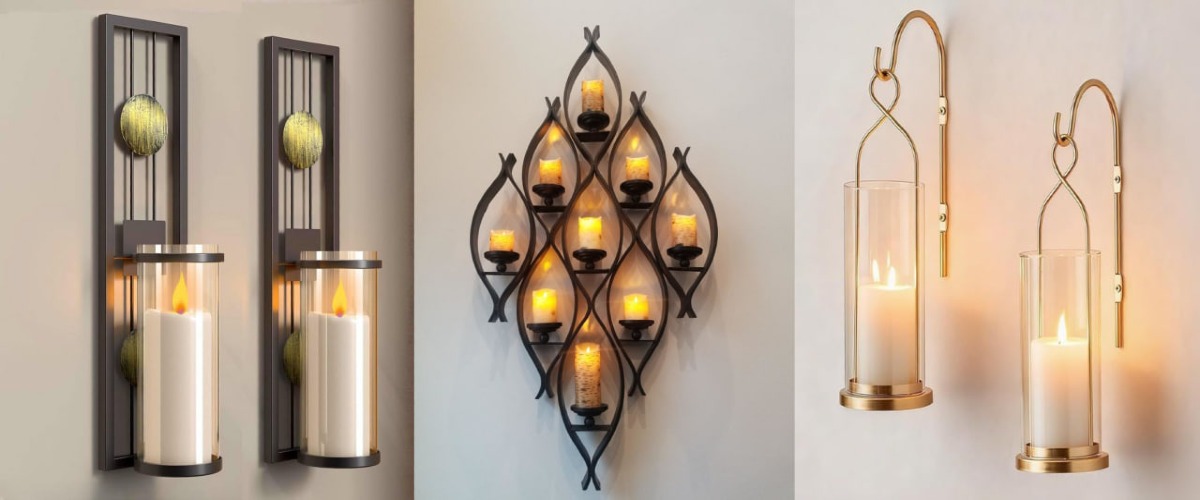 استند شمع دیواری