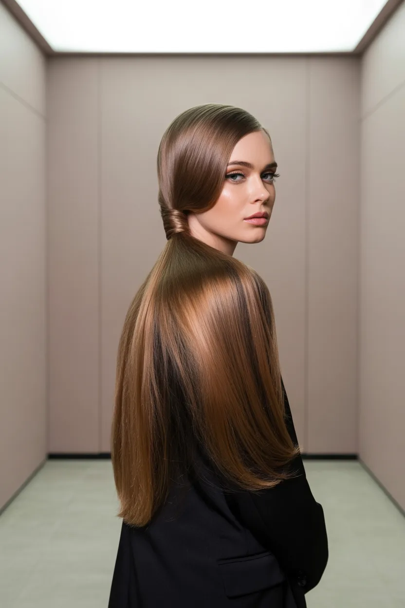 مدل مو دم اسبی