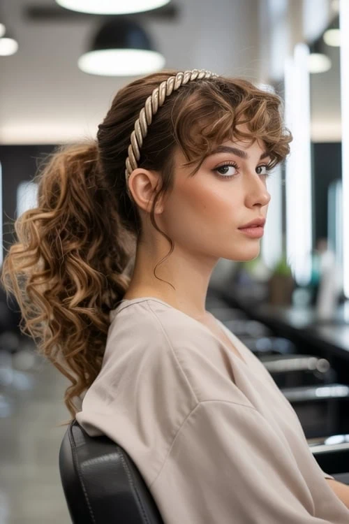 مدل مو دم اسبی