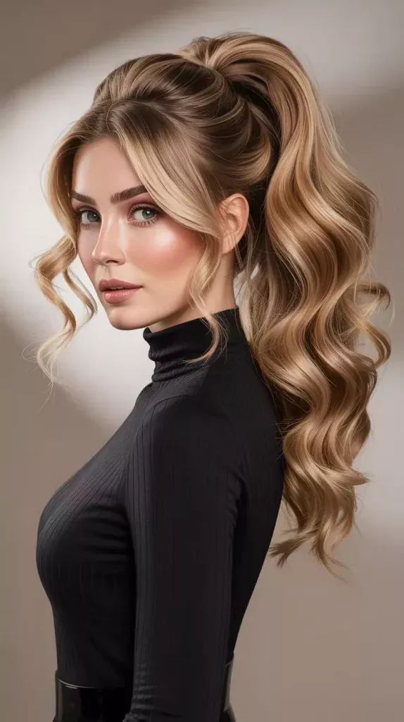 مدل مو دم اسبی