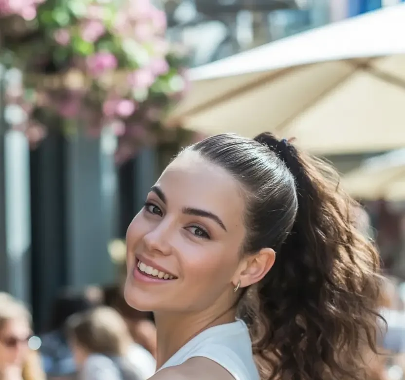 مدل مو دم اسبی