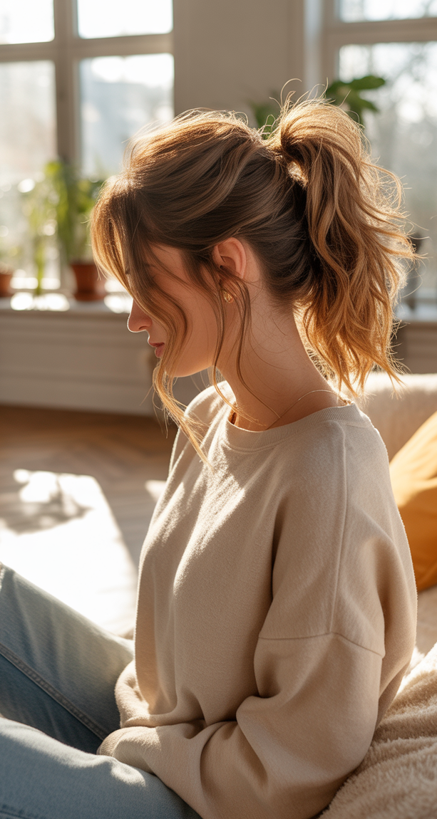 مدل مو دم اسبی