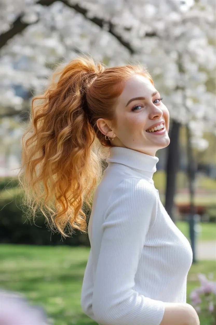 مدل مو دم اسبی