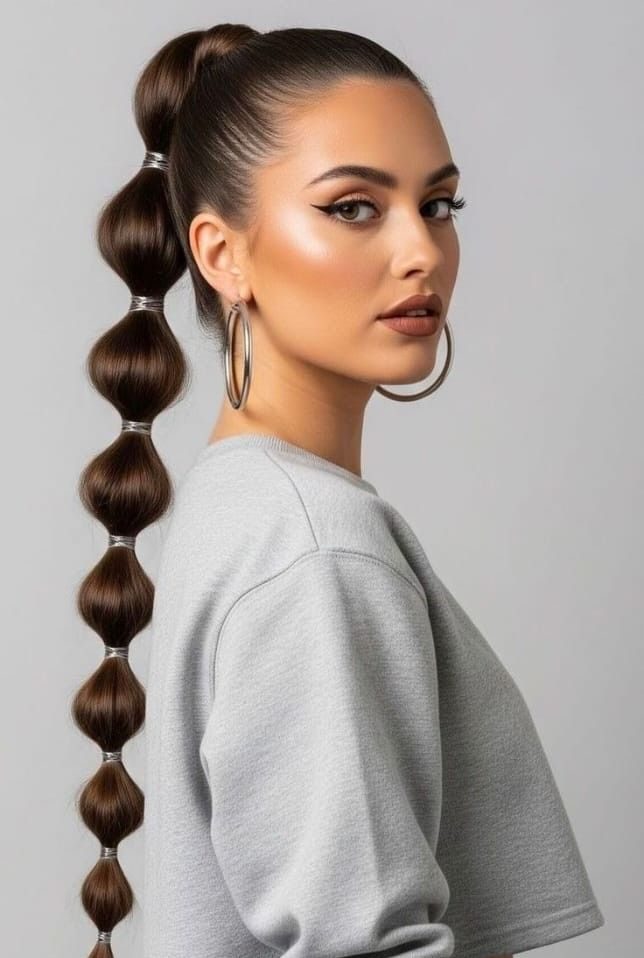 مدل مو دم اسبی