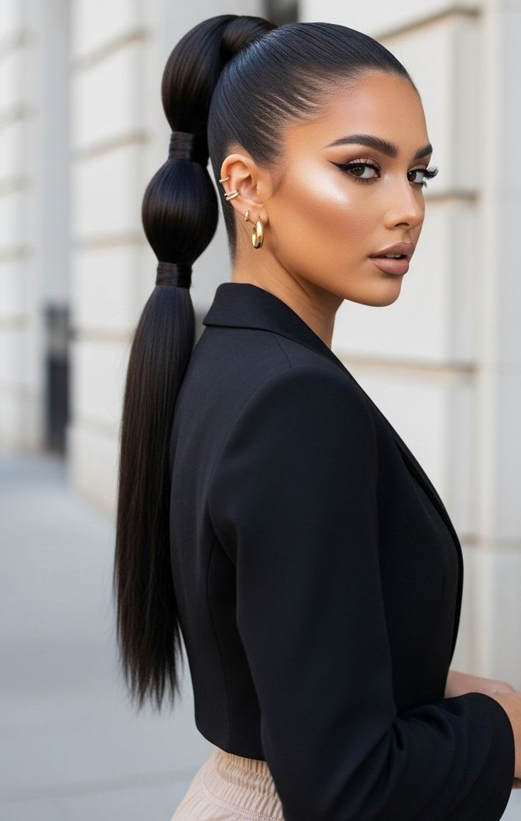 مدل مو دم اسبی