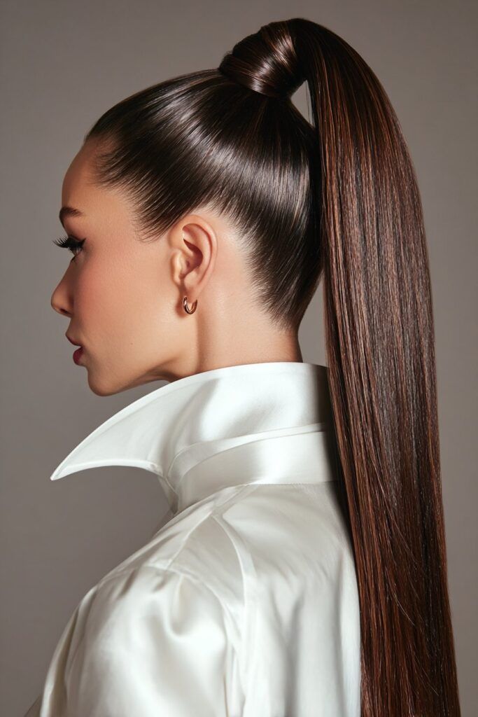 مدل مو دم اسبی