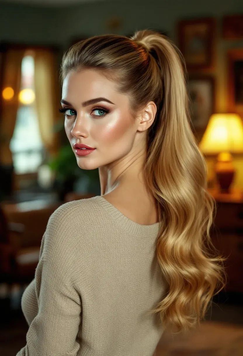 مدل مو دم اسبی