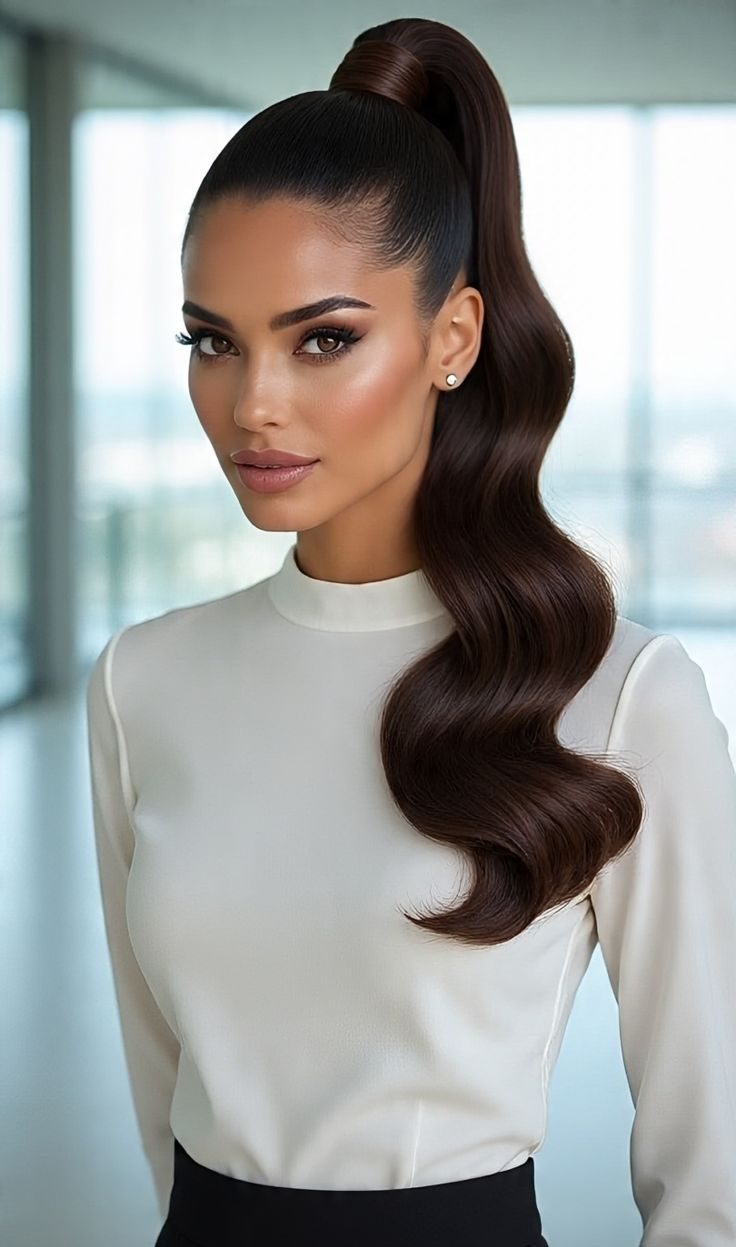 مدل مو دم اسبی