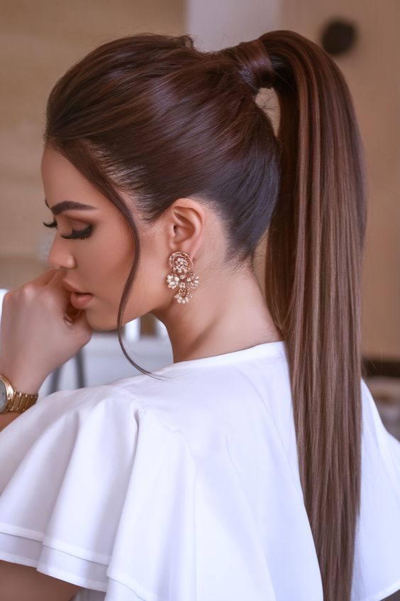 مدل مو دم اسبی