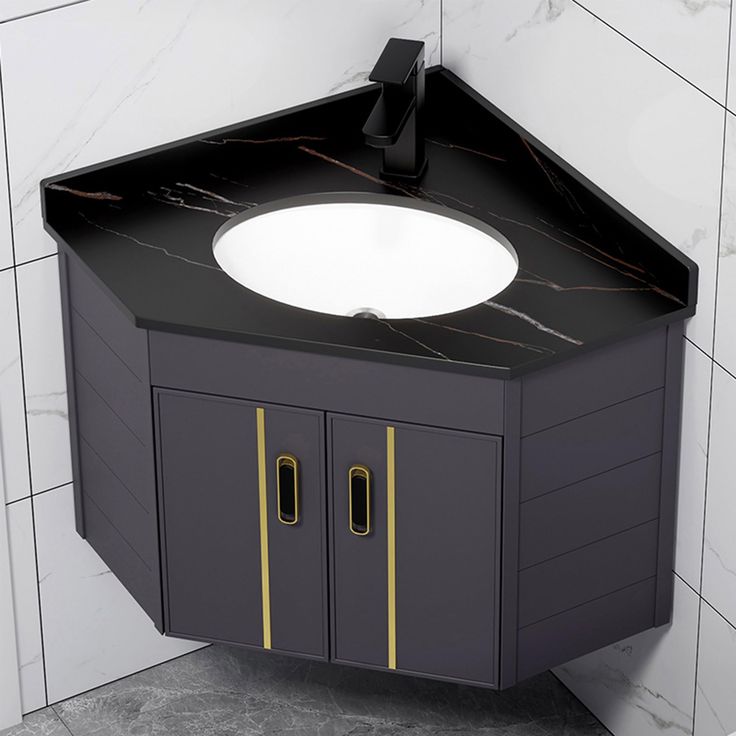 سینک روشویی کنج برای دستشویی های کوچک