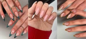 لاک فرنچ با ژل آیس