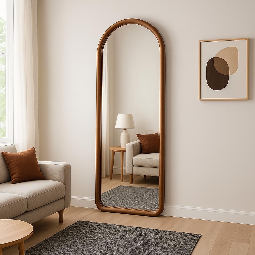 آینه قدی چوبی 