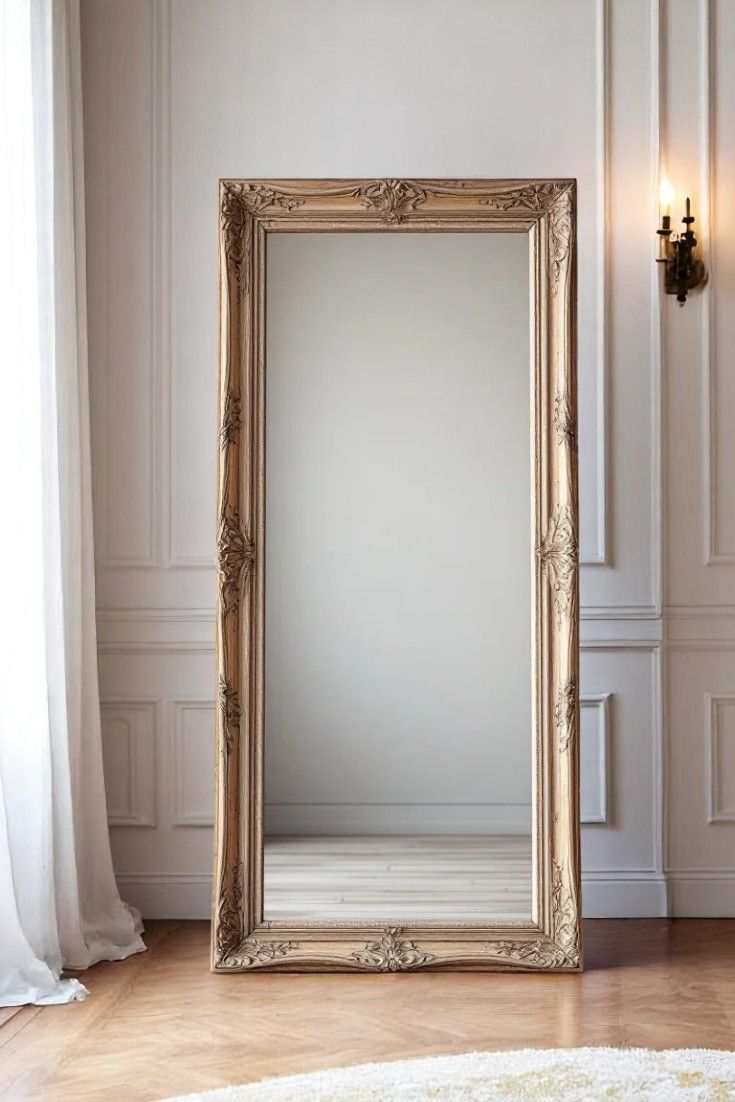 آینه قدی چوبی 