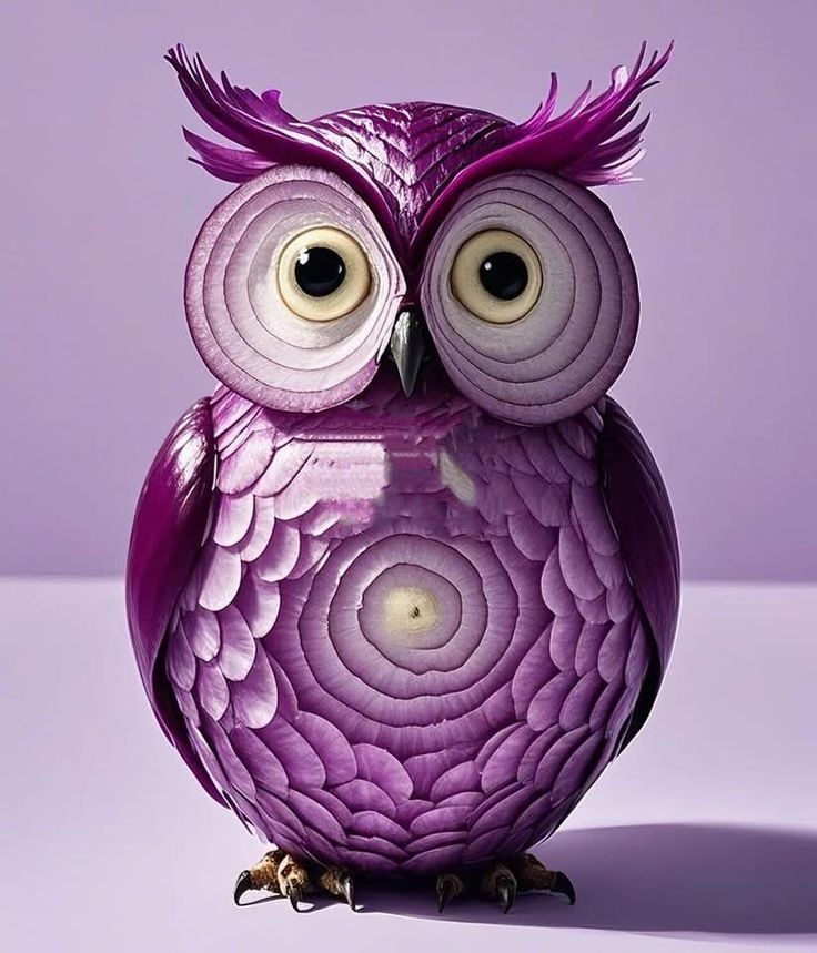 تزیین پیاز کنار غذا