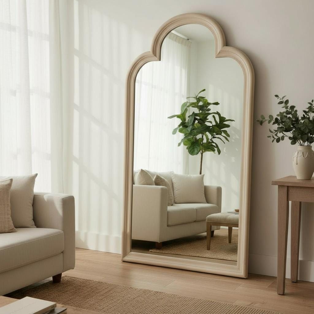 آینه قدی چوبی 