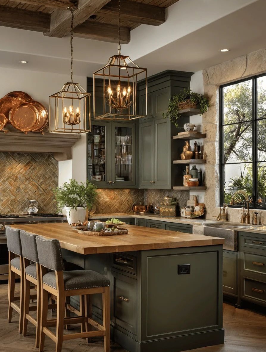 آشپزخانه روستیک