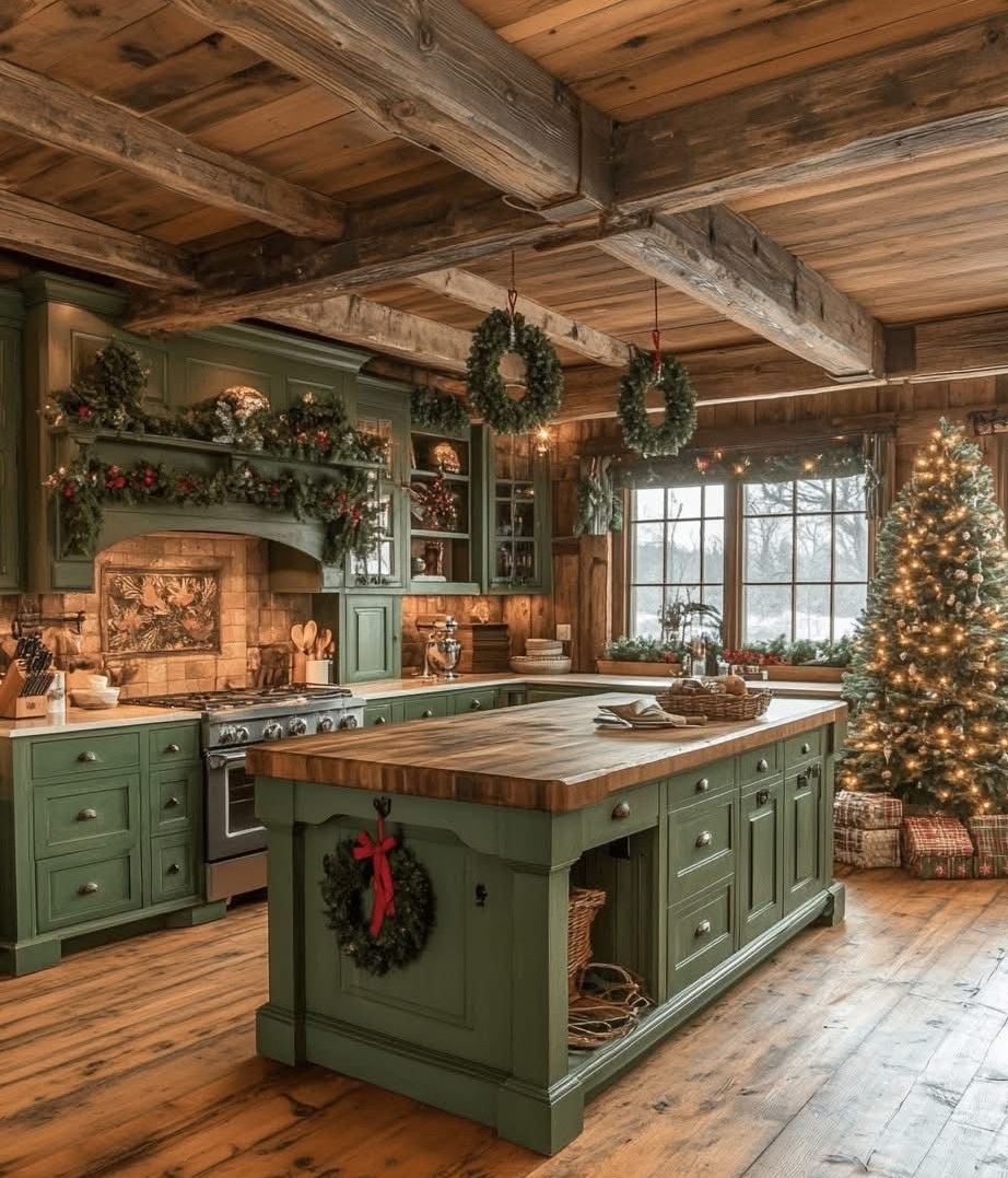 آشپزخانه روستیک