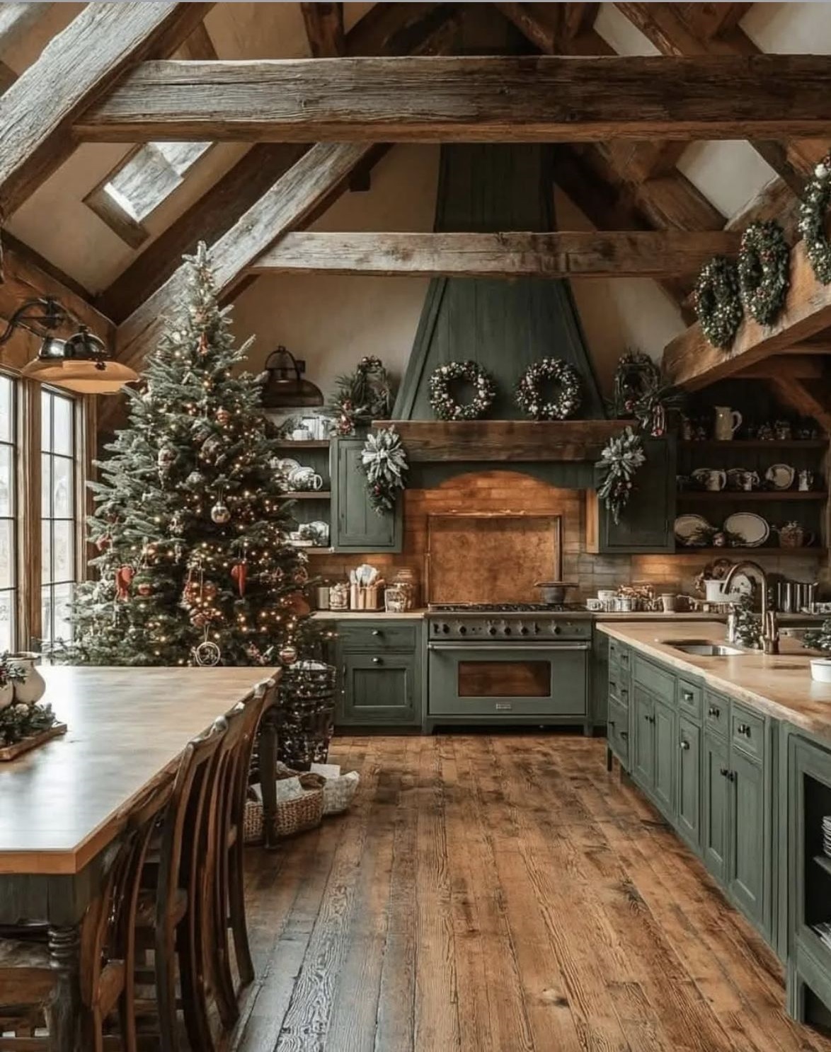 آشپزخانه روستیک