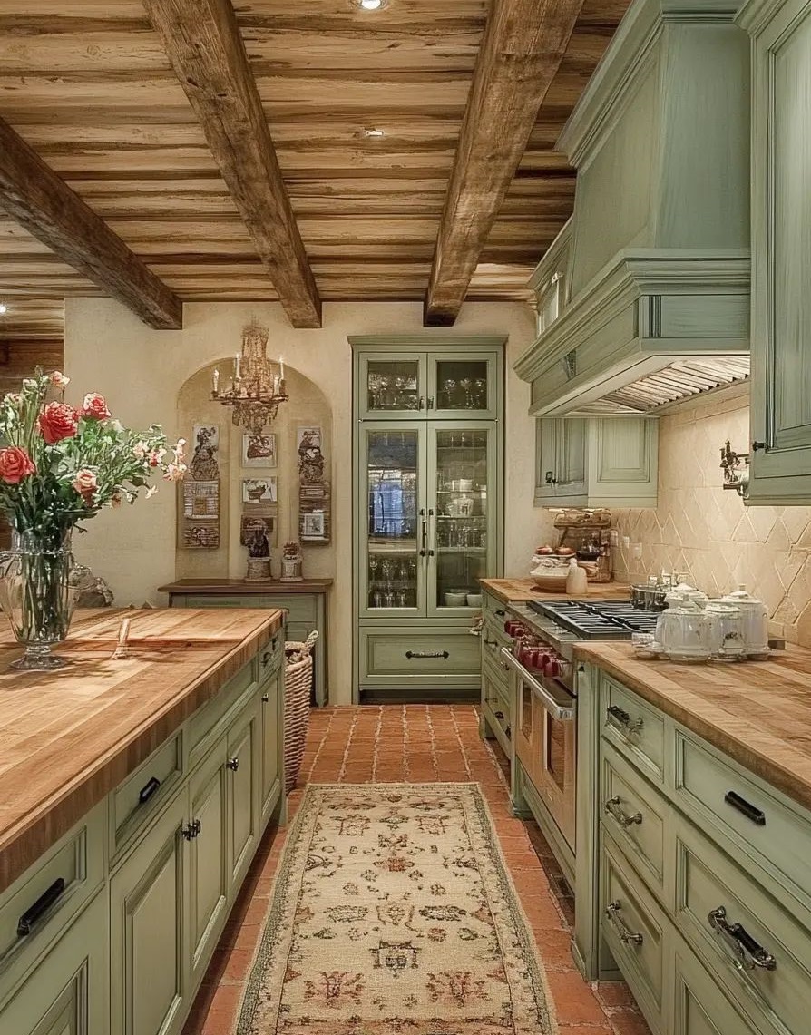 آشپزخانه روستیک