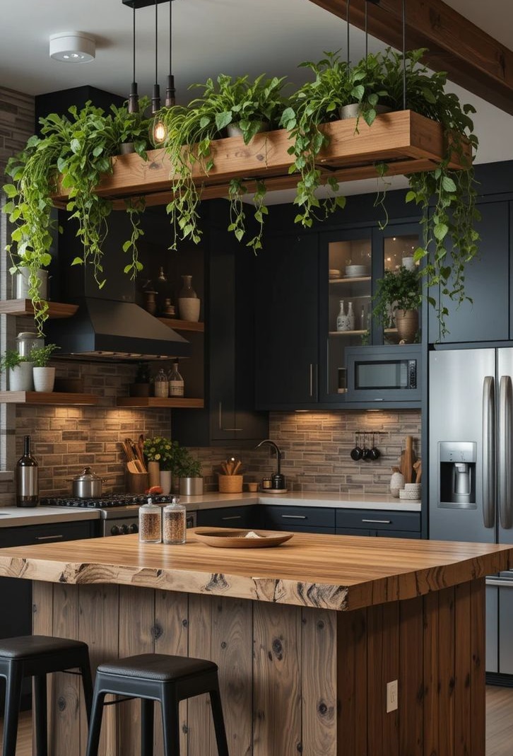 آشپزخانه روستیک