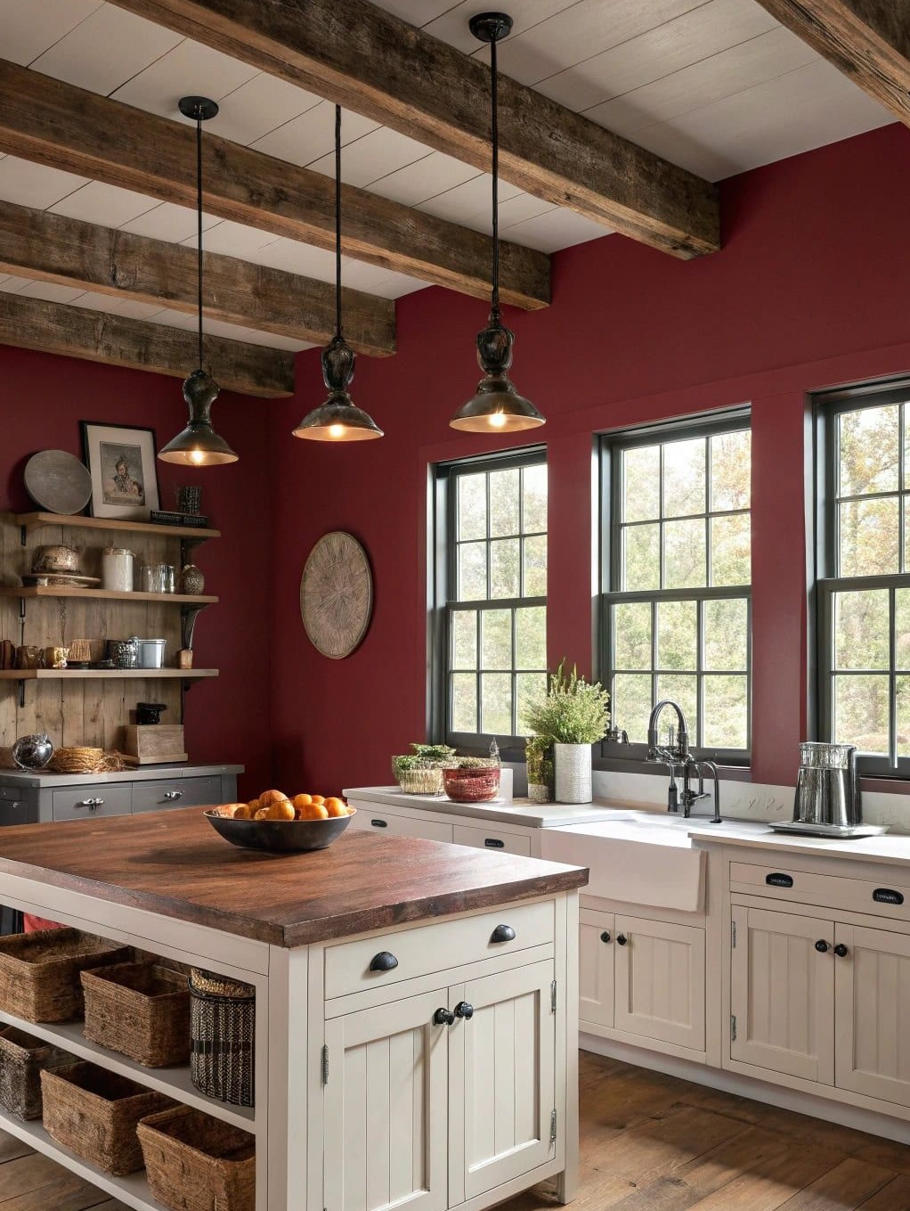 آشپزخانه روستیک