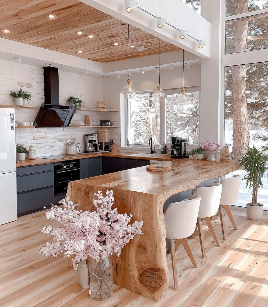 آشپزخانه روستیک