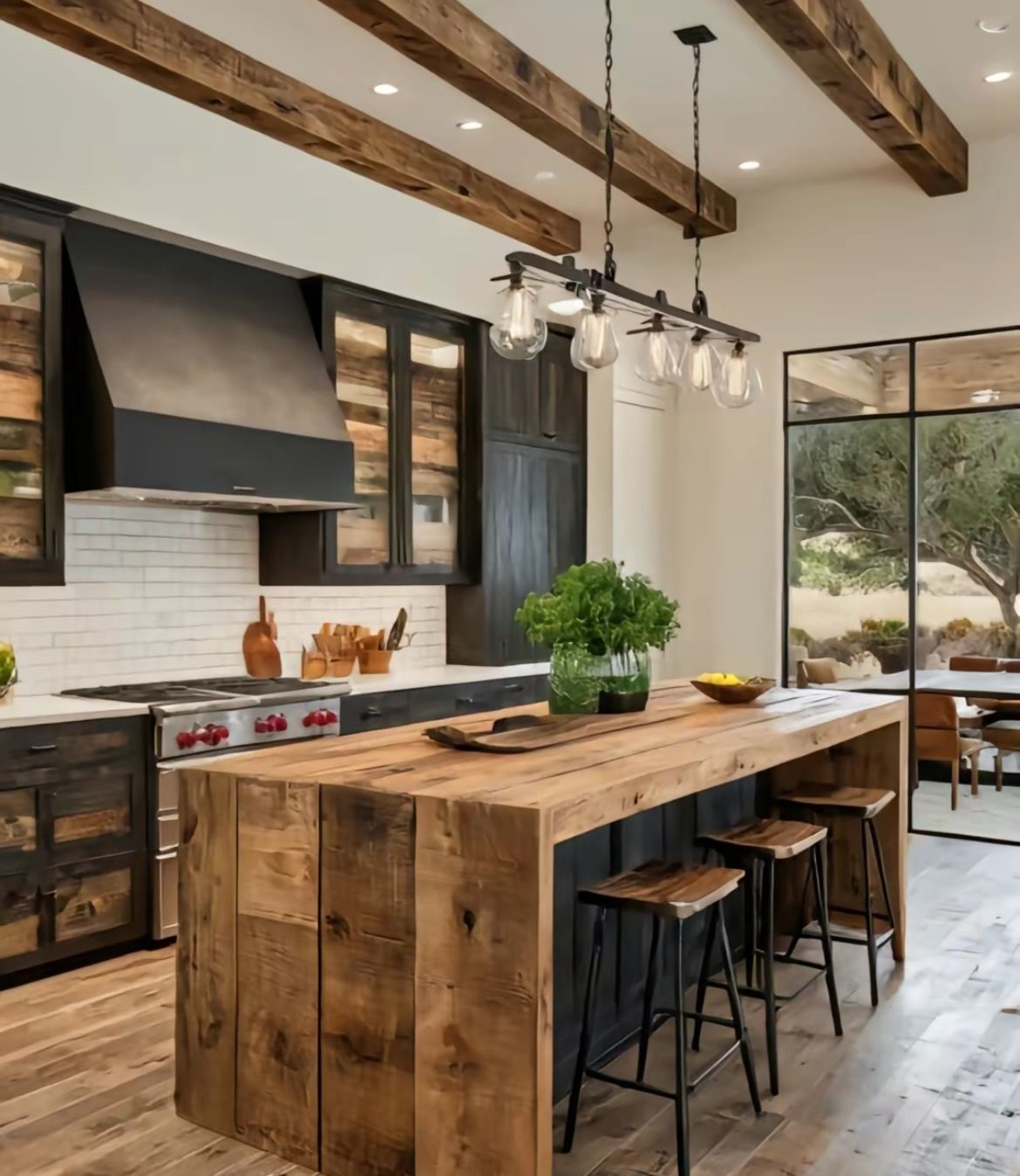 آشپزخانه روستیک