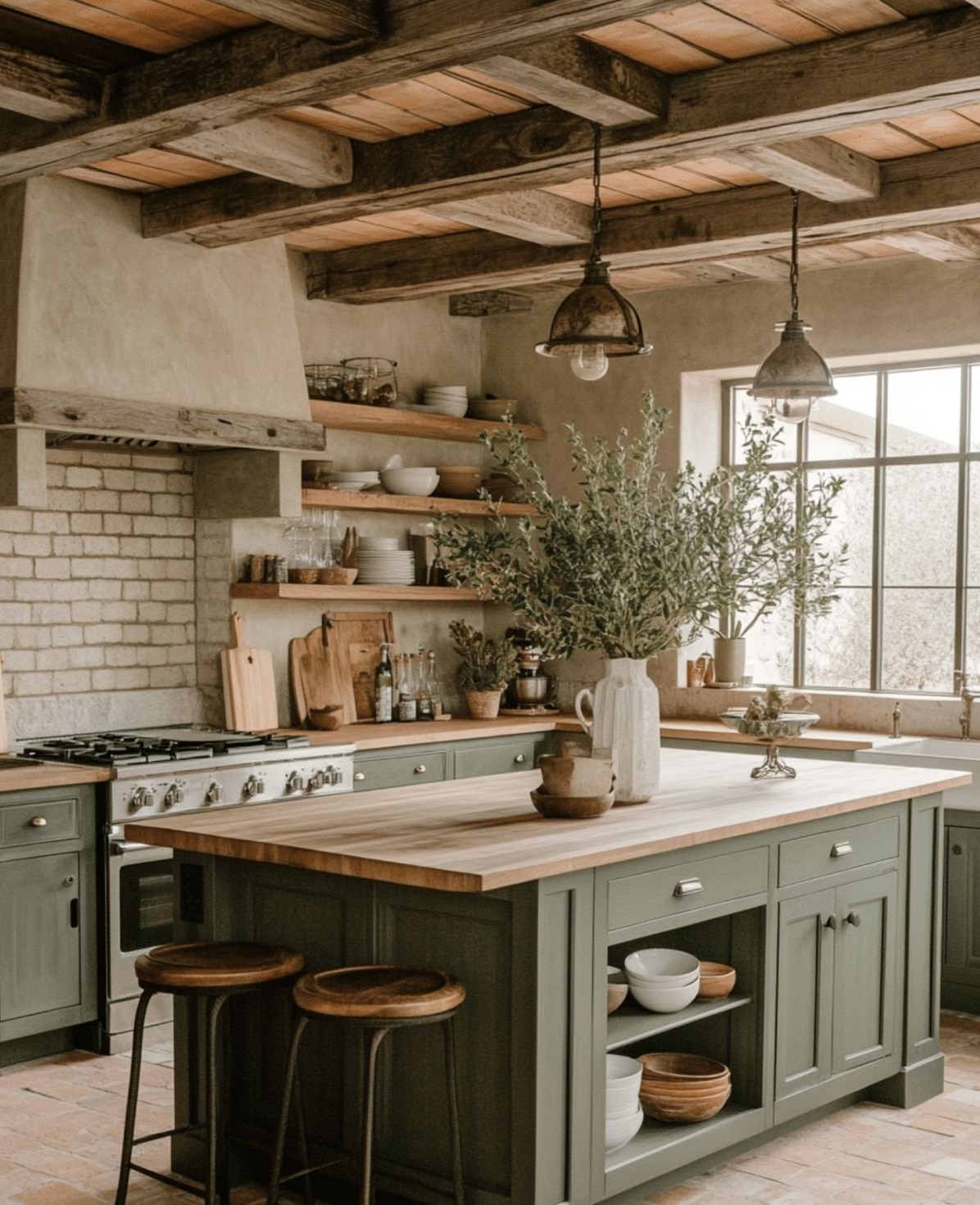 آشپزخانه روستیک