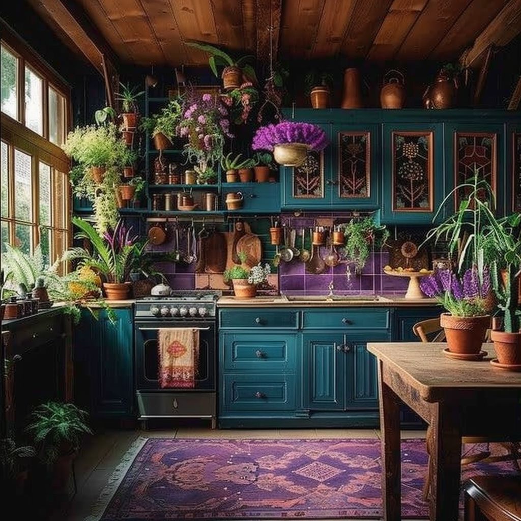 آشپزخانه روستیک