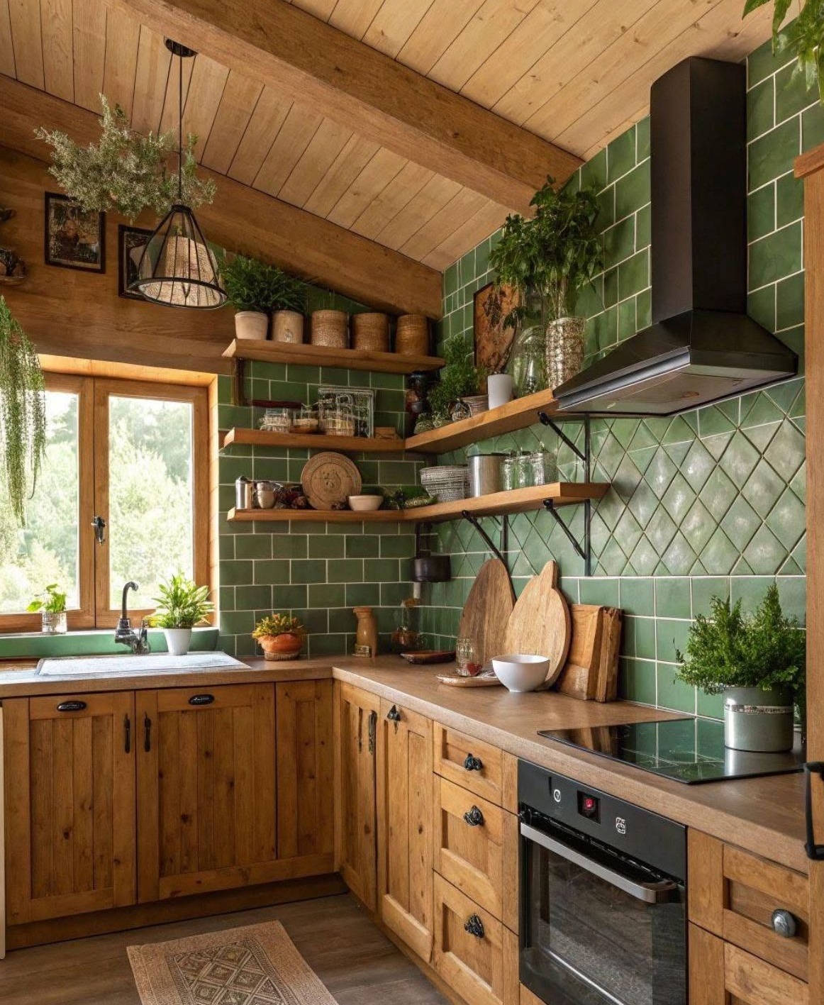 آشپزخانه روستیک