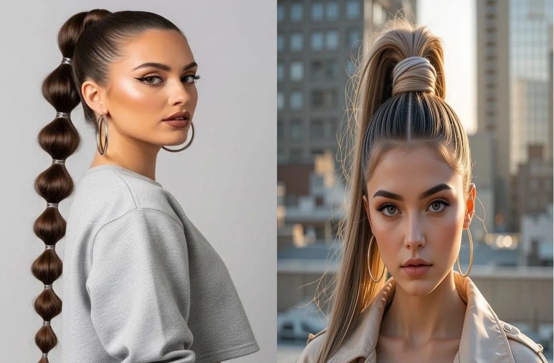 مدل مو دم اسبی