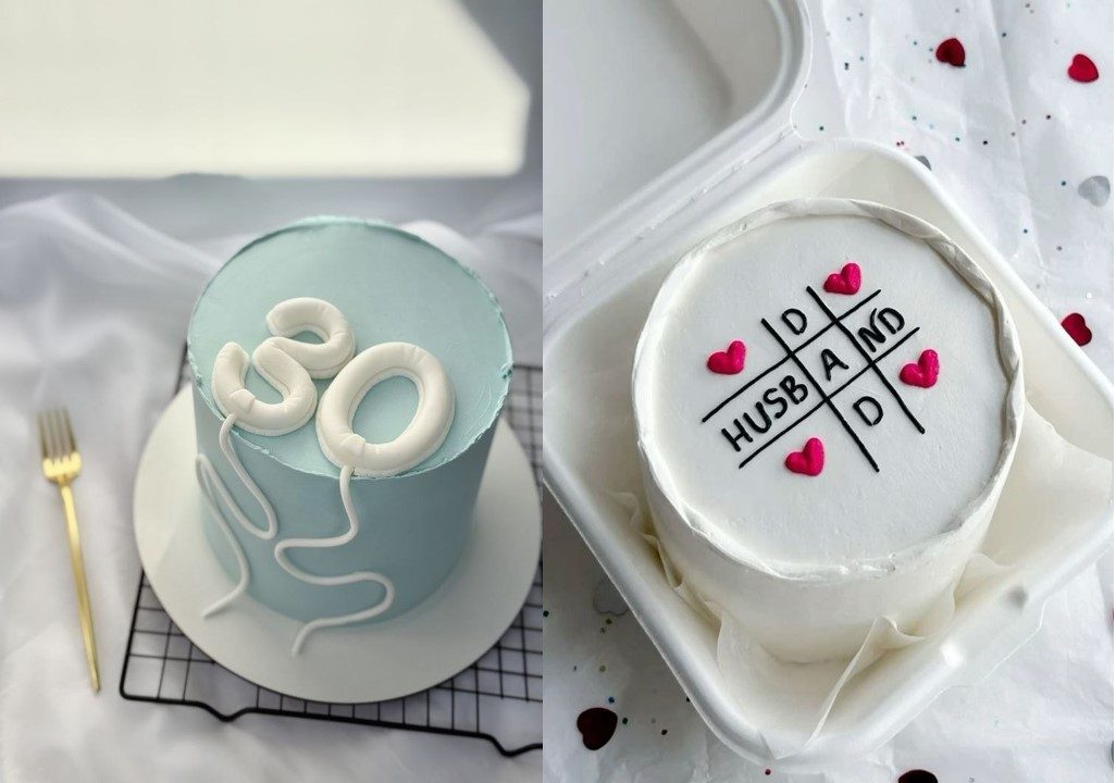 مدل کیک مینیمال مردانه