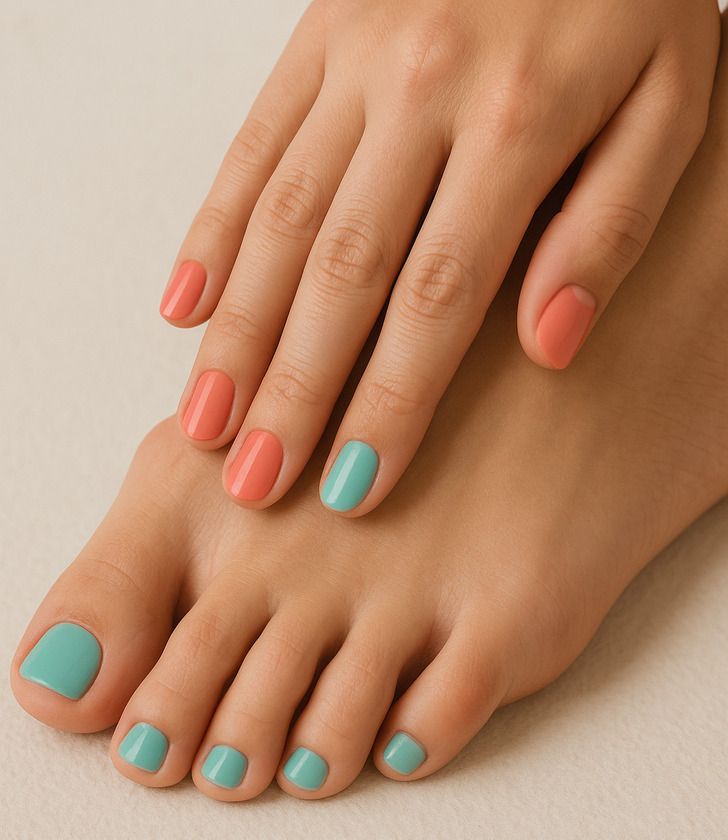 کاشت ناخن ست دست و پا