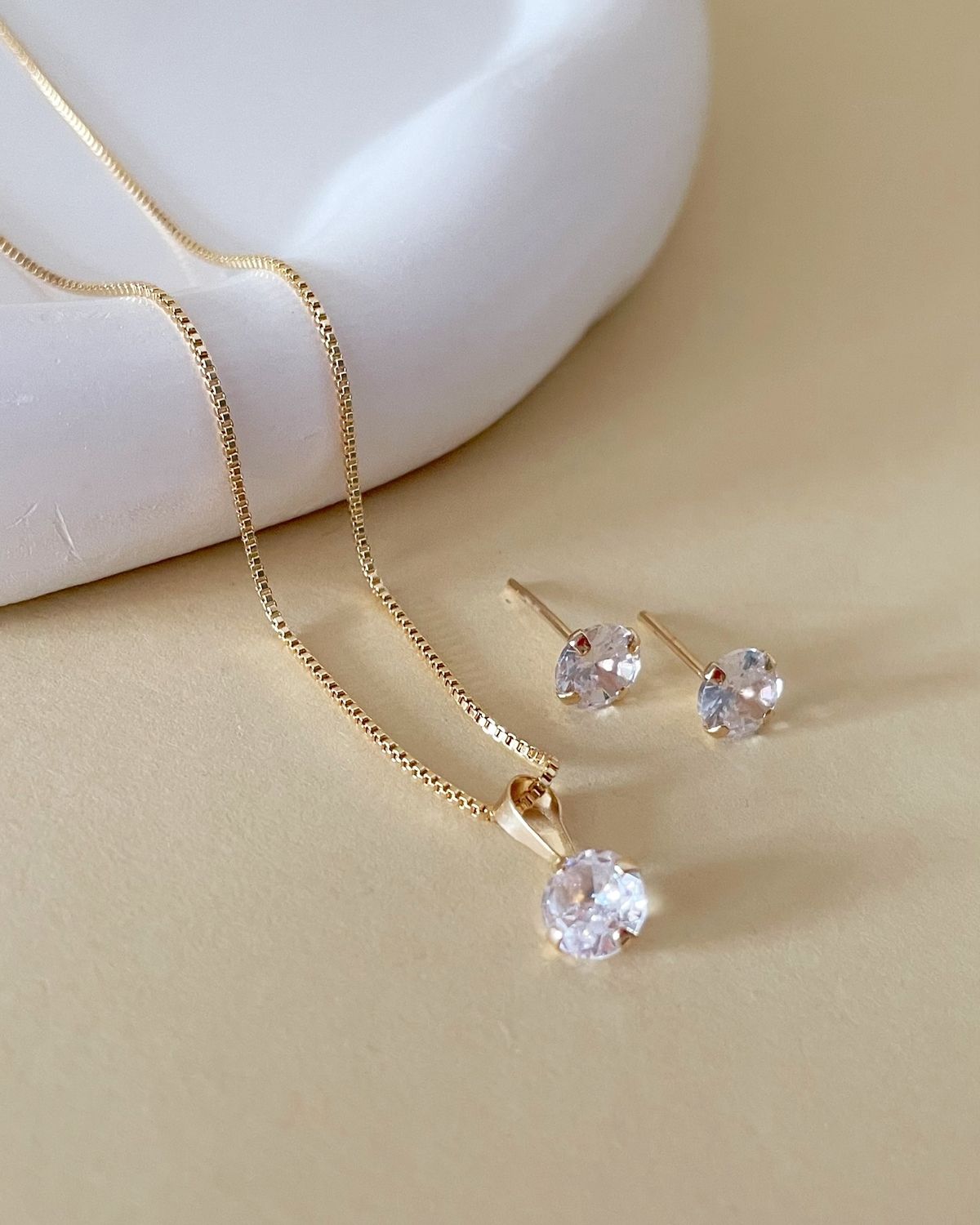 گوشواره گردنبند ظریف