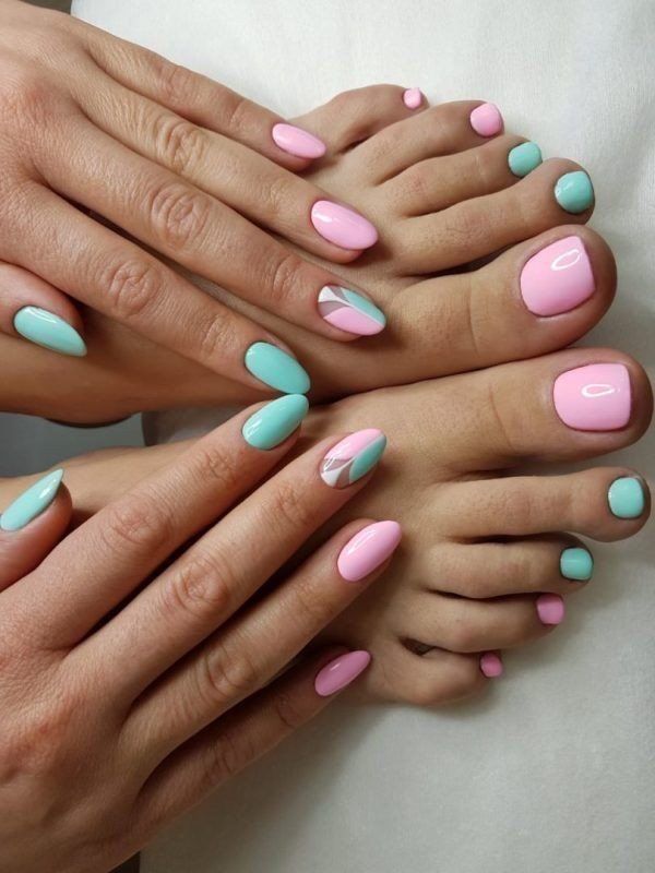 کاشت ناخن ست دست و پا