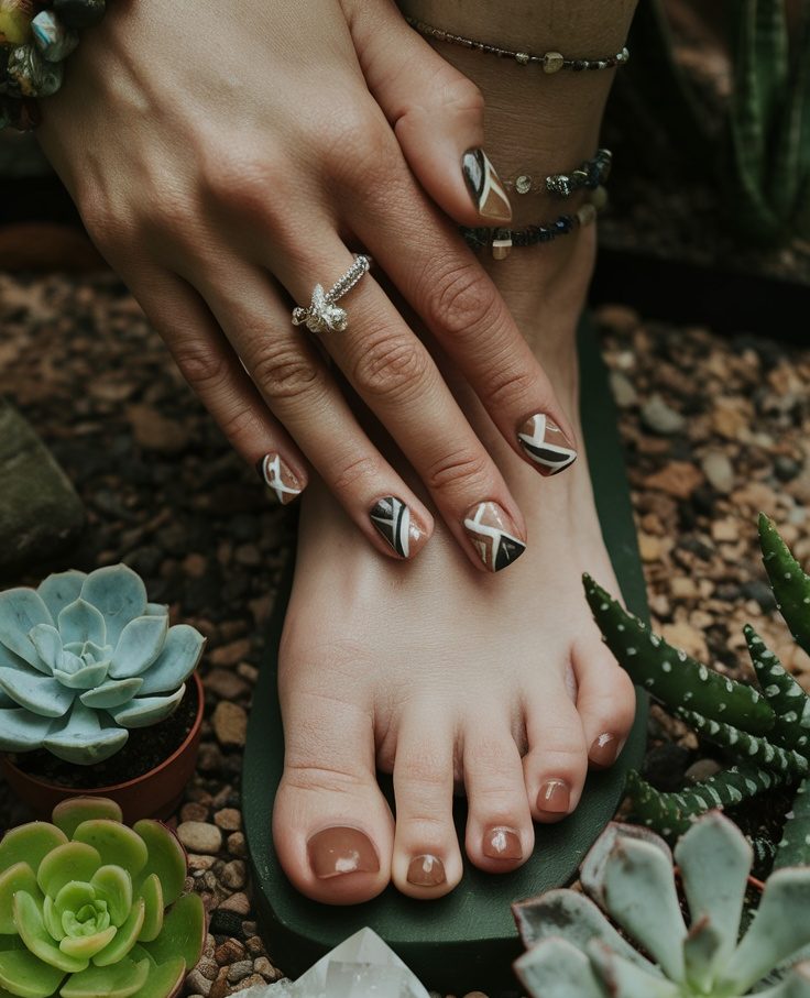 کاشت ناخن ست دست و پا