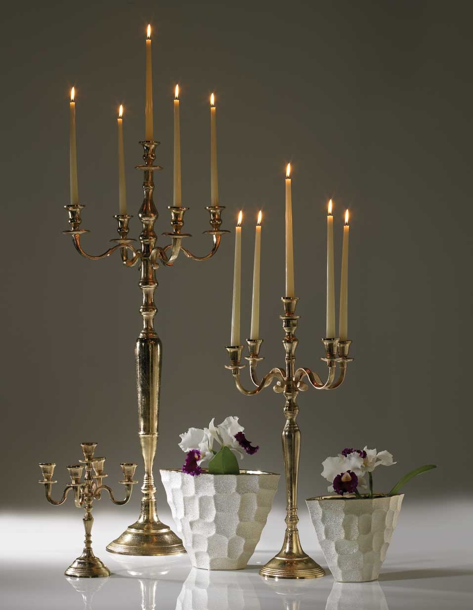 شمعدان کلاسیک شیک رومیزی و روی کنسول