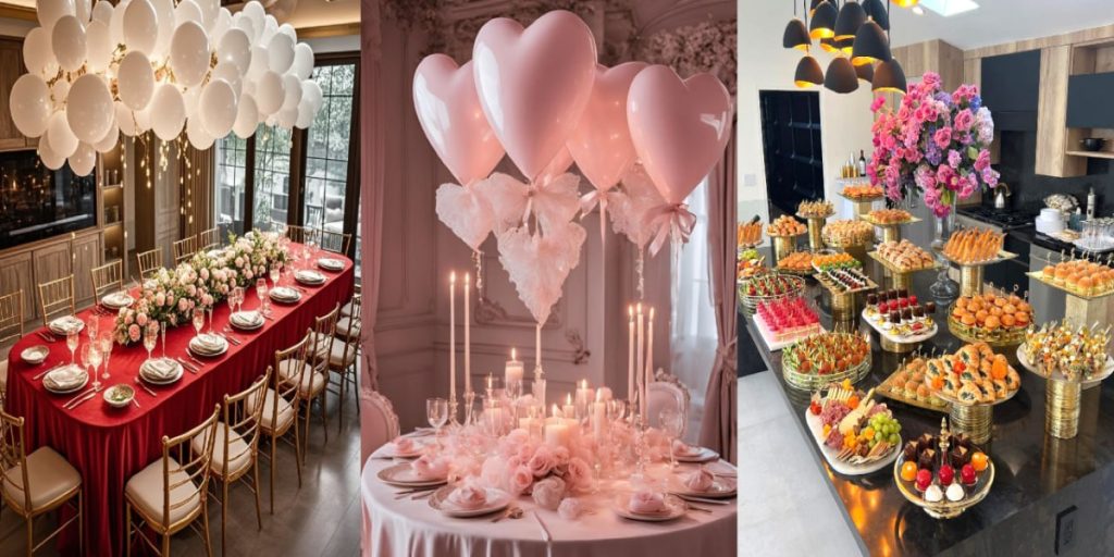 چیدمان میز شام تولد با ایده‌های شیک و اینستاگرامی برای تزیین غذا و دیزاین میز