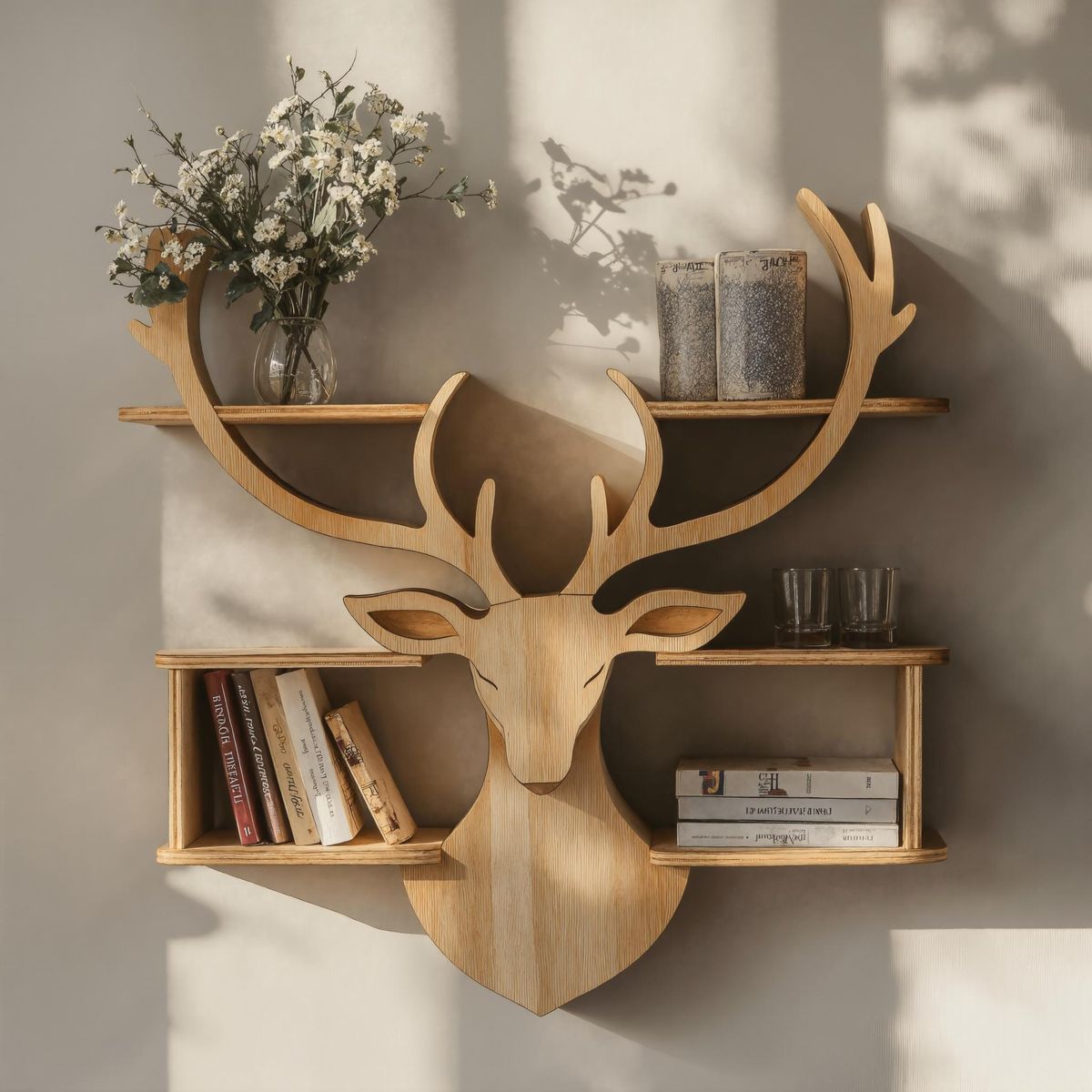 شلف طرح حیوانات