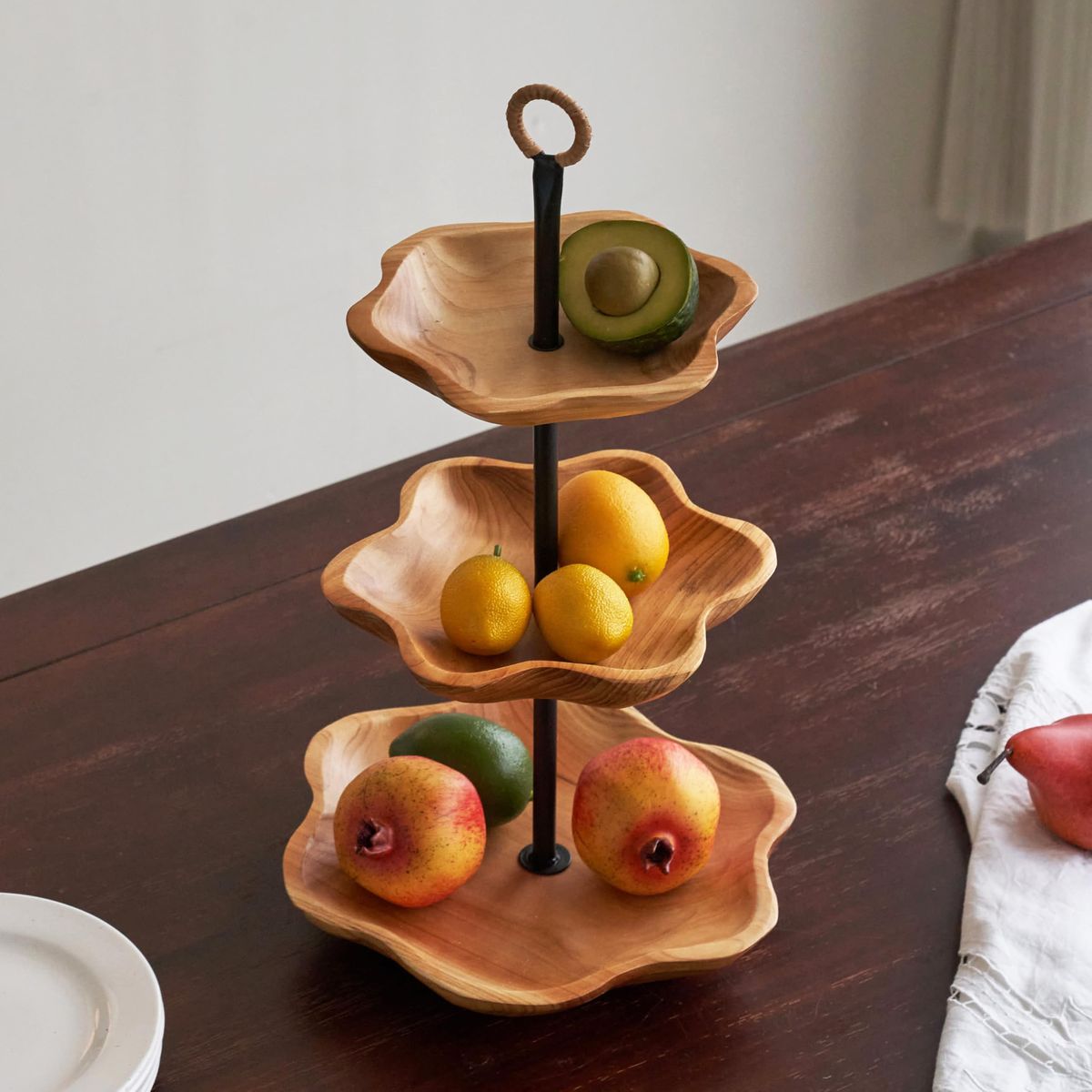 Tiered fruit bowl
