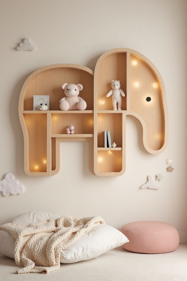 شلف طرح حیوانات