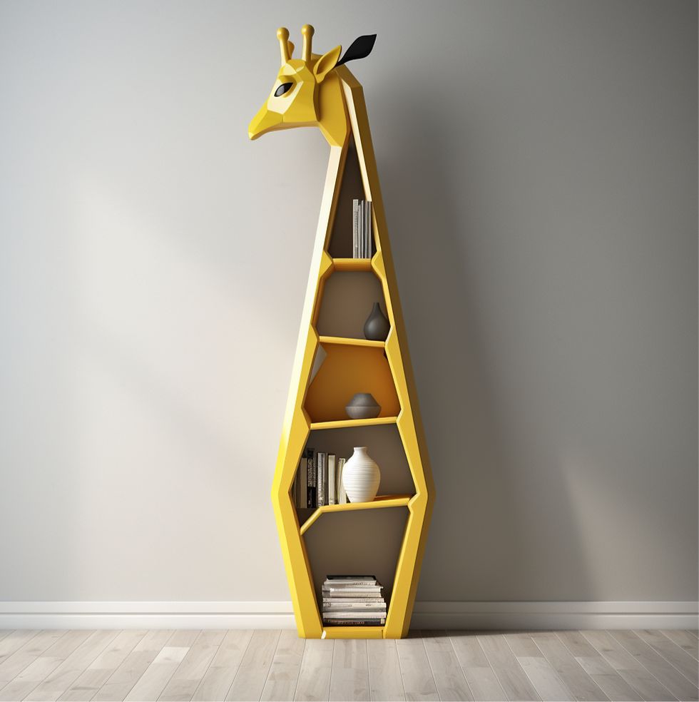 شلف طرح حیوانات