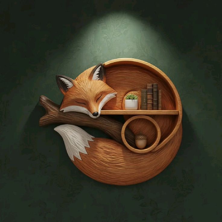 شلف طرح حیوانات