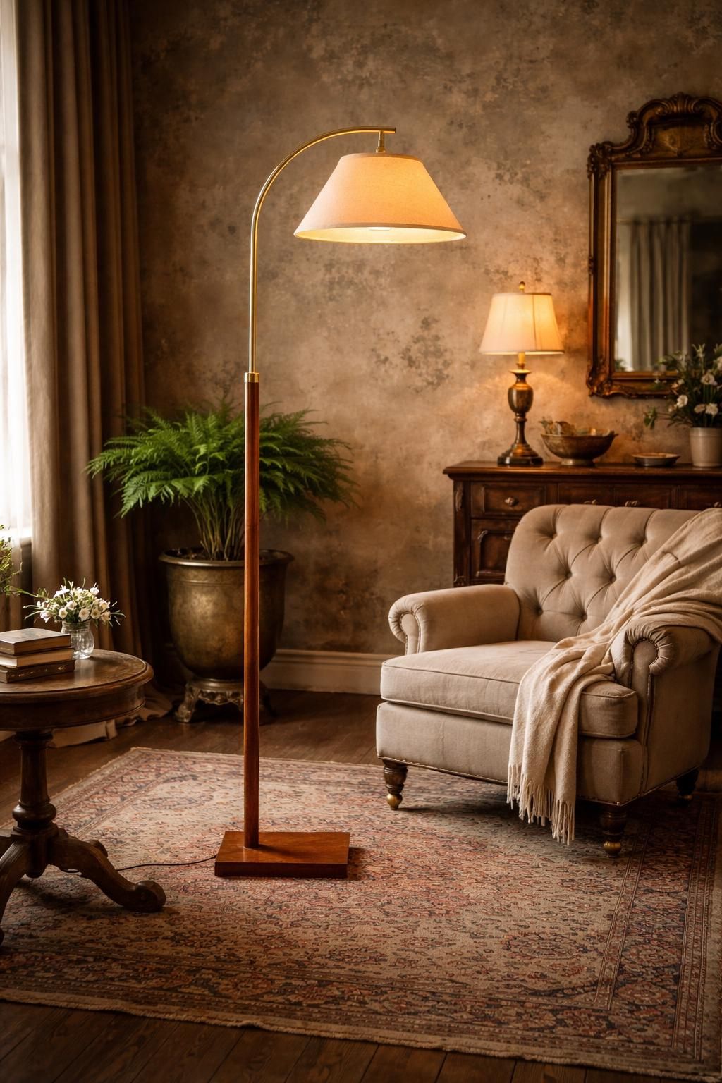 آباژور کنار سالنی