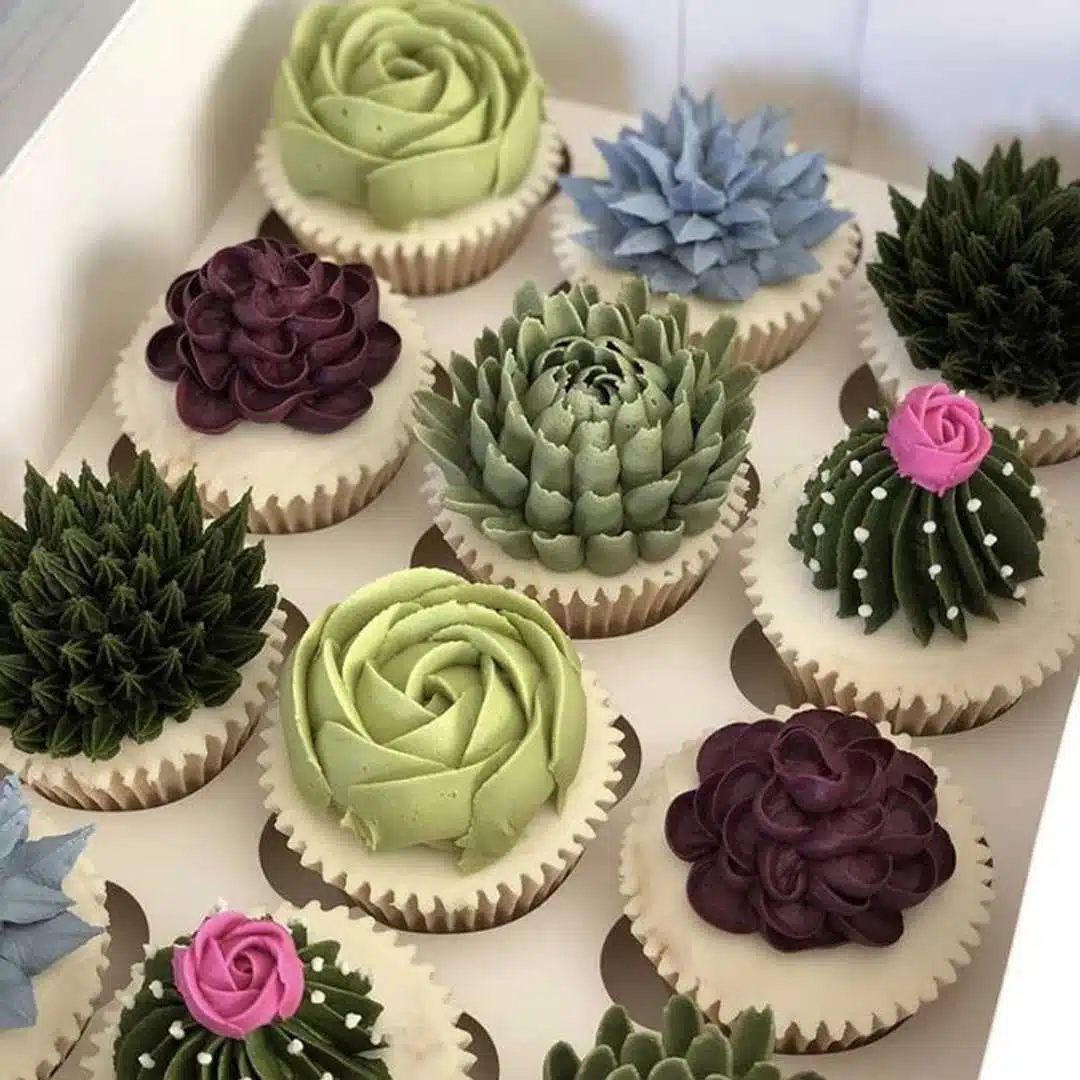 تزیین کاپ کیک