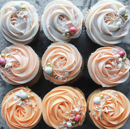 تزیین کاپ کیک