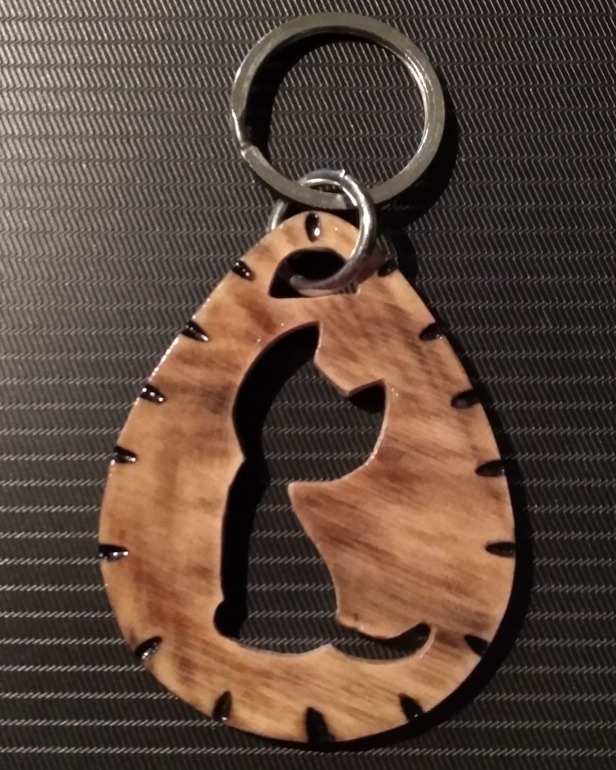 جاکلیدی چوبی دست ساز