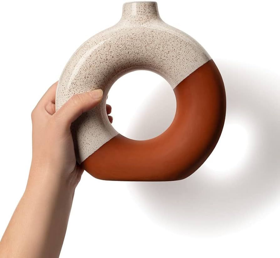 گلدان پینترستی طرح دونات