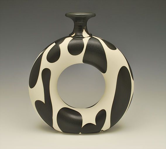 گلدان پینترستی طرح دونات